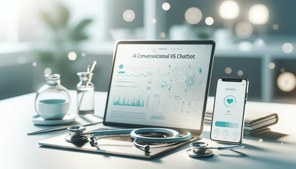 IA conversacional vs chatbot: qual a diferença real para clínicas?