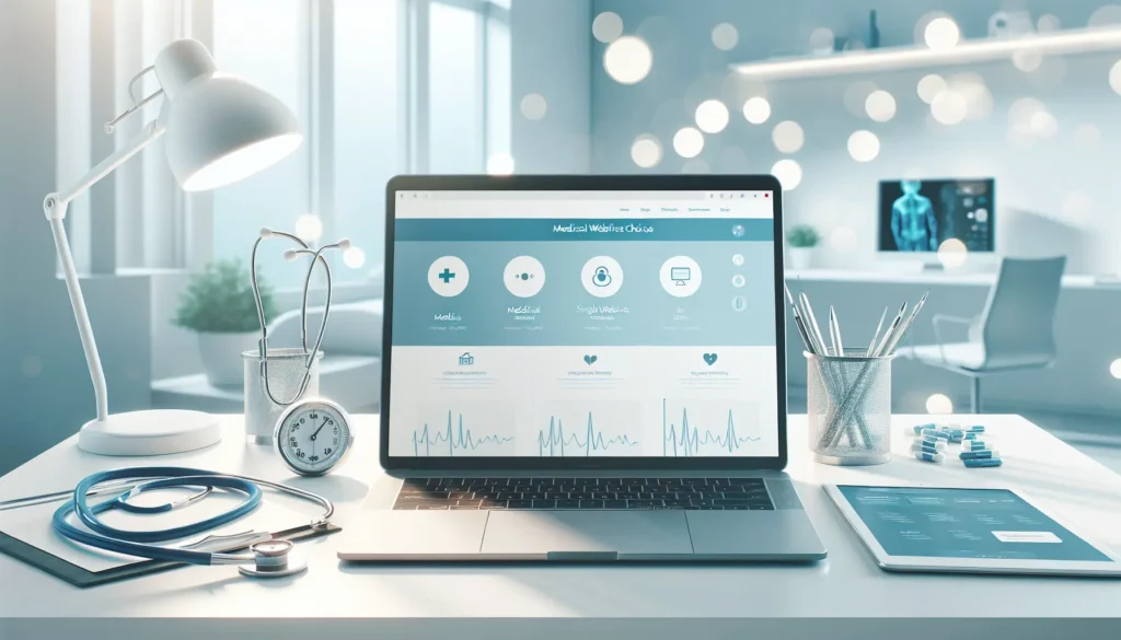 Site médico gratuito vs profissional: qual escolher quando você está começando?
